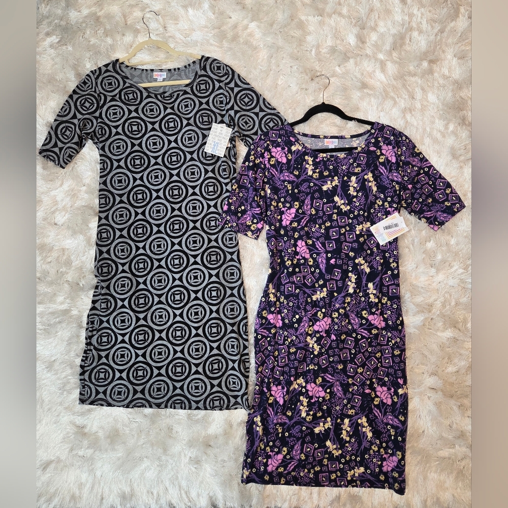 LulaRoe Knit Dresses/Set Of 2